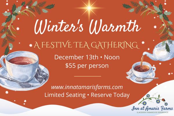 winter's warmth: A festive tea gathering